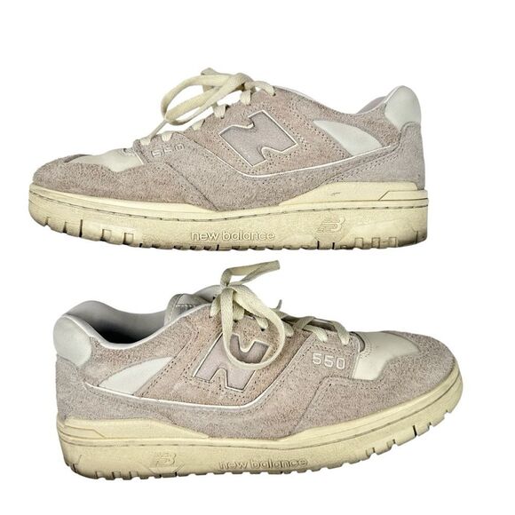 New Balance 550 Aime Leon Dore Grey Suede Men's Size 10 BB550AC1 - Picture 2 of 8